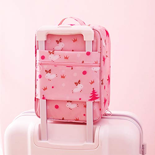 Bolsa de Zapatos de Viaje, PTN Impermeable Portátil Organizador, Se Puede Combinar con Una Maleta, Puede Contener 3 Pares de Zapatos, Adecuados para Viajes de Hombres y Mujeres