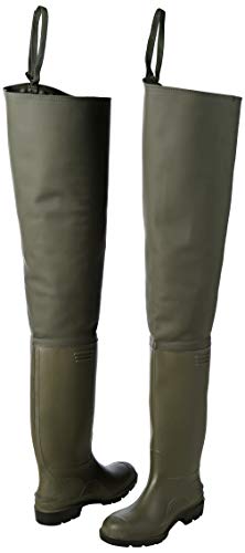 Bota caña alta thigh neptuno dunlop verde t42