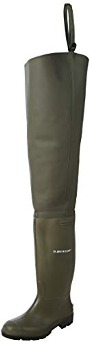 Bota caña alta thigh neptuno dunlop verde t42