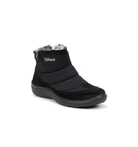 Bota de Mujer/Chiruca/Gardena 03/Piel Flor hidrofugada/Cuello Pelo thermoconfort/Forro Gore-Tex/Suela Poliuretano Xtra Confort/Peso: 357g/Talla 37