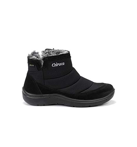Bota de Mujer/Chiruca/Gardena 03/Piel Flor hidrofugada/Cuello Pelo thermoconfort/Forro Gore-Tex/Suela Poliuretano Xtra Confort/Peso: 357g/Talla 37