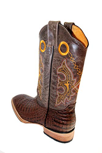Botas Cowboy mexicanas de Piel para Hombre, Modelo Benito, 45