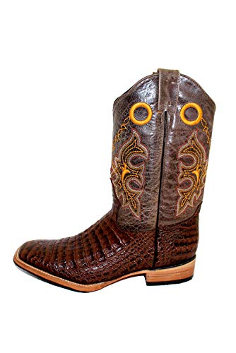 Botas Cowboy mexicanas de Piel para Hombre, Modelo Benito, 45