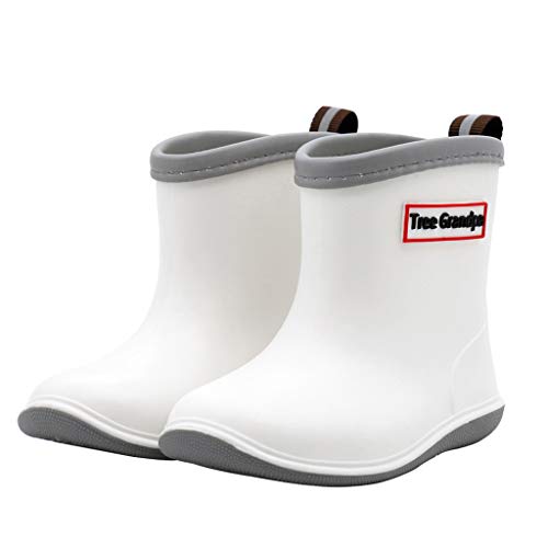 Botas de Agua Ninos Botas de Lluvia de Bebe Impermeable para Niñas Niños