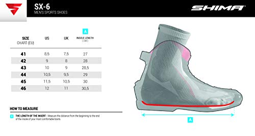 Botas de Moto de Piel para Hombre SHIMA SX-6 Vented