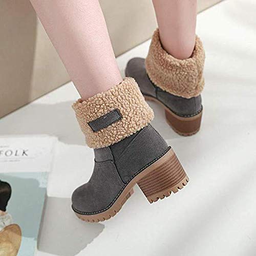 Botas De Nieve para Mujer 35-44 EU Botas De Invierno Nuevas Botas De Nieve Cálidas Botas De Nieve para Mujeres