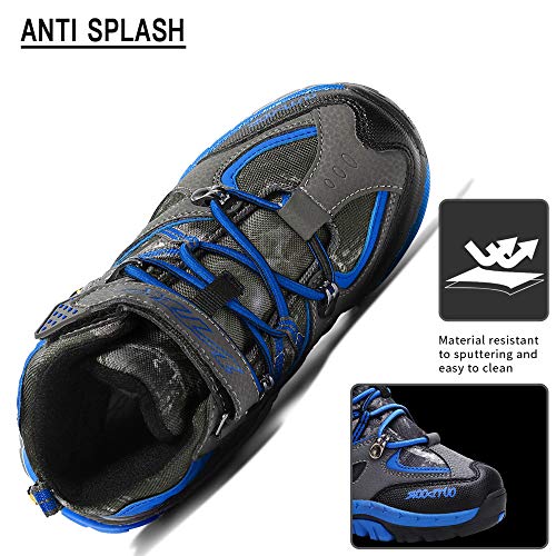 Botas de senderismo Botas de nieve Zapatos de Senderismo(2 Azul,40 EU)