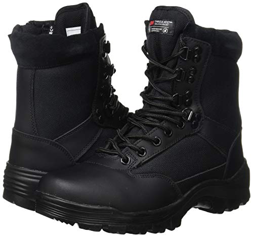 Botas Mil-Tec Tactical con cremallera YKK, para trekking, de montaña, disponible en varios modelos, color, talla 45/ UK 12