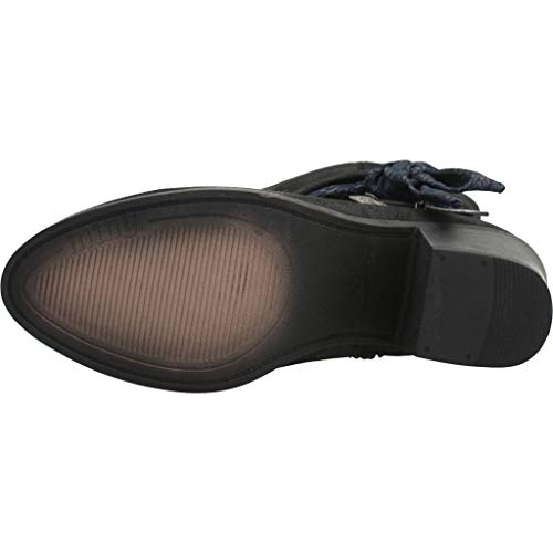 Botas Mujer MTNG | Botas New Palas 50275 | MTNG Mujer | Botas Casual | Cierre con Cremallera | 47284 | Negro | 38