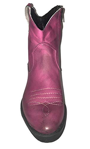 Botas Piel Genuino - Rosa 36