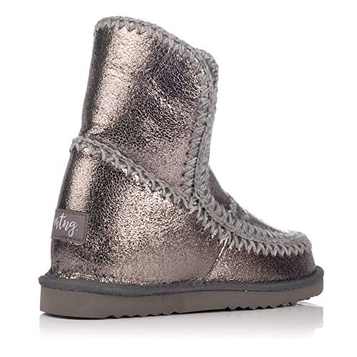 Botas Planas 58521 Mustang Plomo