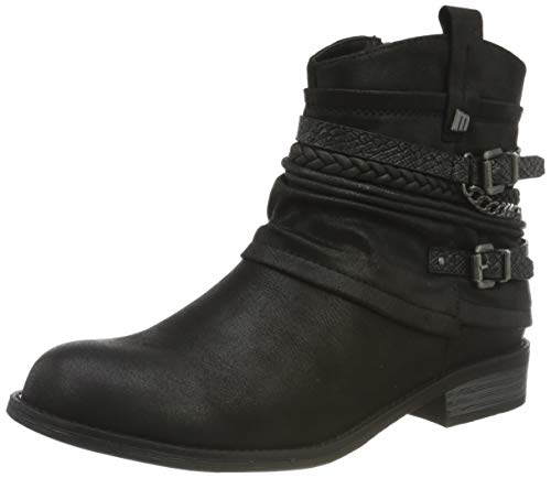 Botas Planas Mustang 50265 Persea Negras
