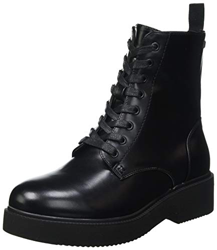 Botas Planas Mustang 50296 Negras