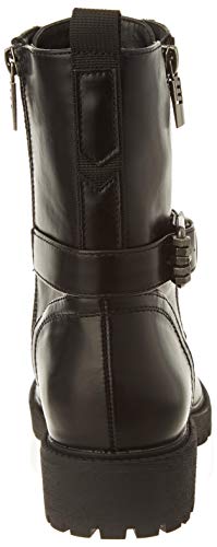 Botas Planas Mustang 50355 Negras