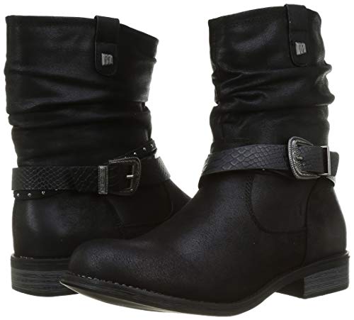 Botas Planas Mustang 58706 Negras