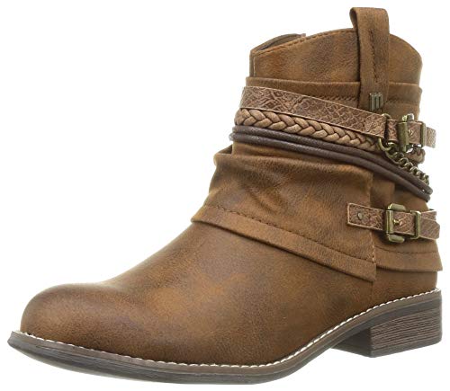 Botas Planas Mustang Persea 50265 Cuero