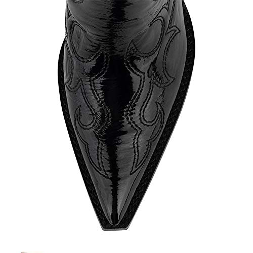 Botas texanas JEFFREY CAMPBELL Amigos Black (37 EU, Black)