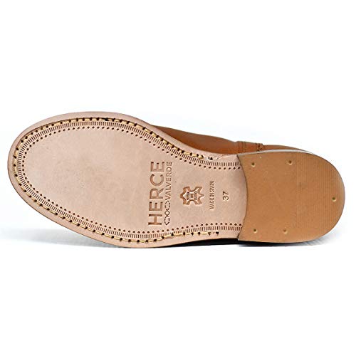 Botasvalverde - 600Nat - Bota Campero Clasico Natural - Color : Marrón - Talla : 39