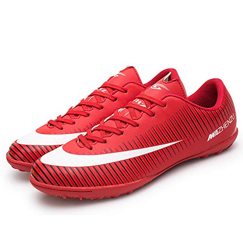 BOTEMAN Zapatillas de Fútbol Hombre Profesionales Zapatos de fútbol Spike Aire Libre Atletismo Zapatos de Entrenamiento Botas de Fútbol Juvenil