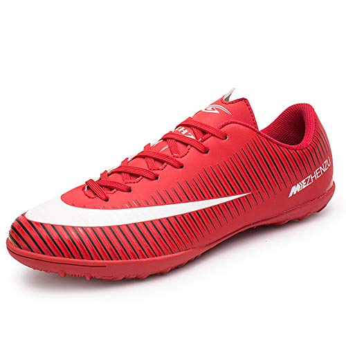 BOTEMAN Zapatillas de Fútbol Hombre Profesionales Zapatos de fútbol Spike Aire Libre Atletismo Zapatos de Entrenamiento Botas de Fútbol Juvenil
