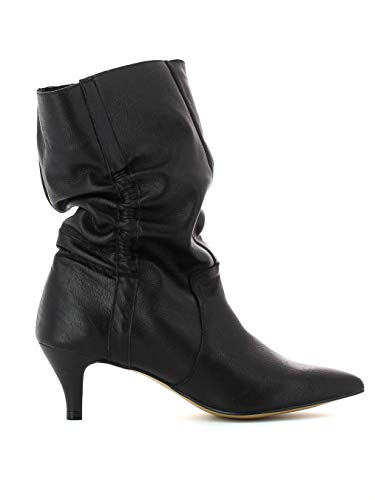 Botín Retro tacón Fino Mustang