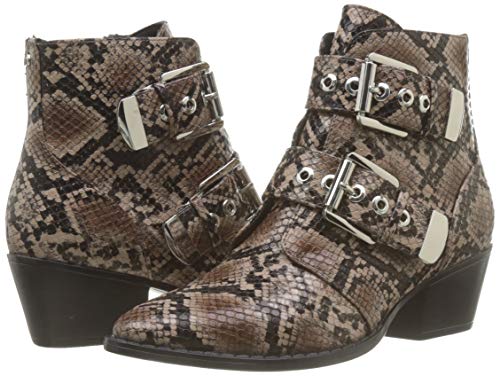 Botines de tacón Mustang 57985 beig