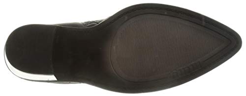 Botines de tacón Mustang Lambra 50187 Negros - Talla: 37 genero: Mujer
