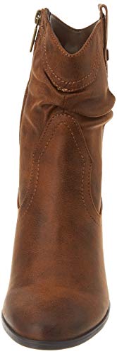 Botines de tacón Mustang New Palas 50276 Cuero