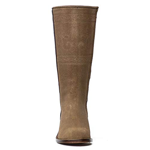 Botosvalverde 220 Boca rociera campera Color Arena tacón Alto de Valverde del Camino (37)