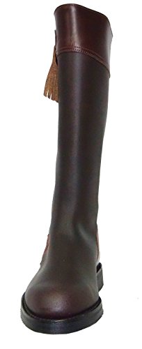 Botosvalverde - 746Fr - Bota Hip. Piso Liso - Color : Marrón - Talla : 44