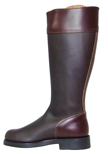 Botosvalverde - 746Fr - Bota Hip. Piso Liso - Color : Marrón - Talla : 44