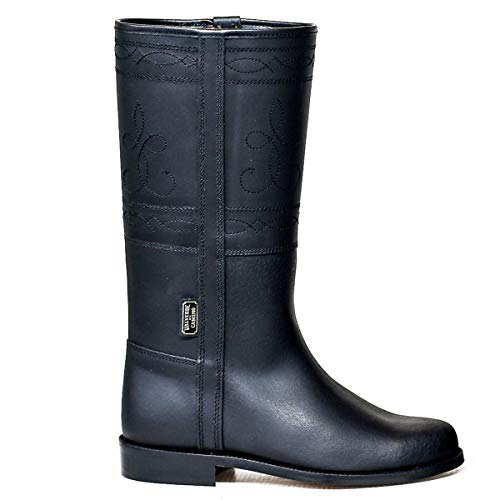 Botosvalverde.es 600 Bota campera clásica Color Negro de Valverde del Camino (38)