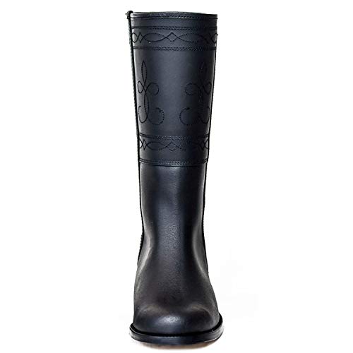 Botosvalverde.es 600 Bota campera clásica Color Negro de Valverde del Camino (38)