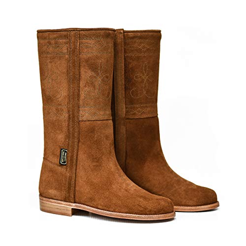 Botosvalverde.es 600AF Bota campera Ante Camel de Valverde del Camino (38 EU)