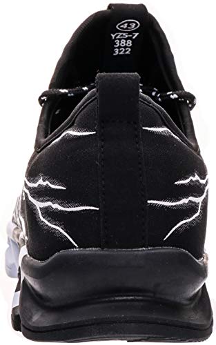 BRONAX Zapatos para Correr Hombre Zapatillas de Deportes Tenis Deportivas Running Calzado Trekking Sneakers Gimnasio Transpirables Casual Montaña Azul 40