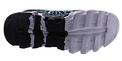 BRONAX Zapatos para Correr Hombre Zapatillas de Deportes Tenis Deportivas Running Calzado Trekking Sneakers Gimnasio Transpirables Casual Montaña Negro Azul 36