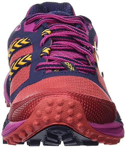 Brooks Cascadia 12, Zapatillas de Running para Asfalto Mujer, Multicolor (Poppyred/Peacoat/batonrouge), 36.5 EU