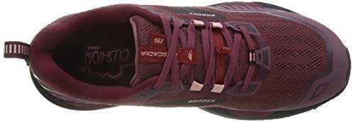Brooks Cascadia 15, Zapatillas para Correr Mujer, Nocturne/Zinfandel/Black, 38 EU