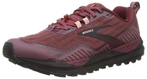 Brooks Cascadia 15, Zapatillas para Correr Mujer, Nocturne/Zinfandel/Black, 38 EU