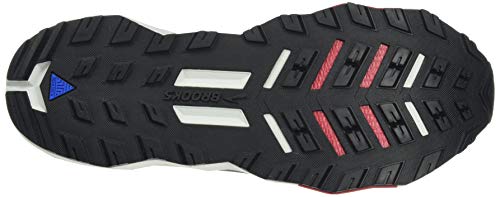 Brooks Divide, Zapatillas para Correr Hombre, Black Ebony Red, 44 EU