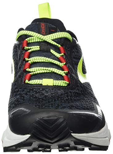 Brooks Divide, Zapatillas para Correr Hombre, Black Ebony Red, 44 EU