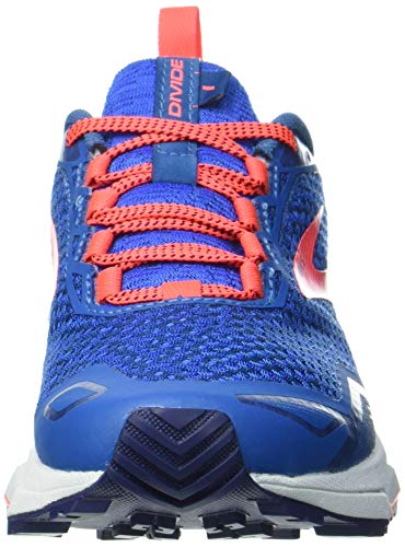 Brooks Divide, Zapatillas para Correr Mujer, Blue Sapphire/Blue/Coral, 36 EU