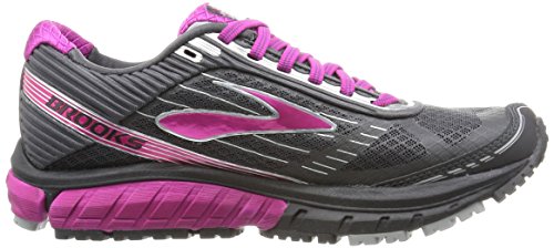 brooks Ghost 9 GTX, Zapatos para Correr Mujer, Multicolor (Anthracite/festivalfuchsia/Silver), 36.5 EU