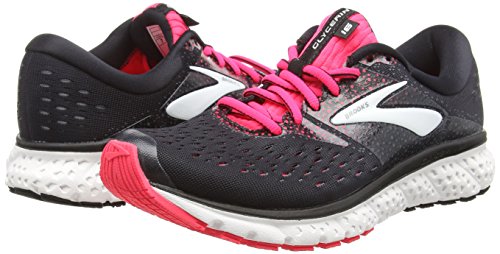 Brooks Glycerin 16, Zapatillas de Running Mujer, Multicolor (Black/Pink/Grey 070), 38 EU