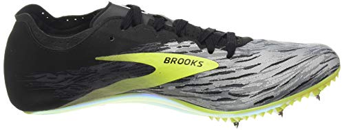 Brooks QW-K v4, Zapatillas para Correr Hombre, Black Grey Nightlife, 42.5 EU