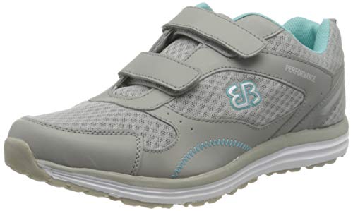 Bruetting Performance V, Zapatillas de Deporte Mujer, Gris (Gr/Türkis Gr/Türkis), 39 EU