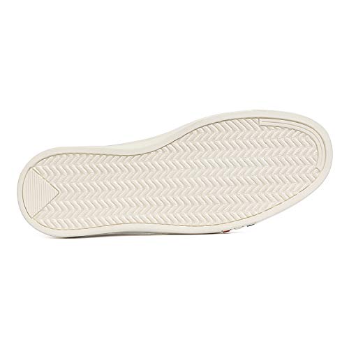 Bruno Marc NY-03 Hombre Zapatillas de Cordones Casual Cómodo Zapatos Blanco 45 EU/11 US