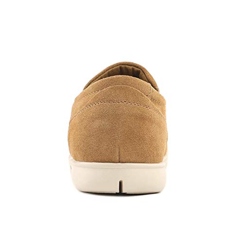 Bruno Marc Spain-02 Zapatillas Sin Cordones para Hombre Bronceado 43.5 EU/10.5 US