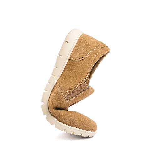 Bruno Marc Spain-02 Zapatillas Sin Cordones para Hombre Bronceado 43.5 EU/10.5 US