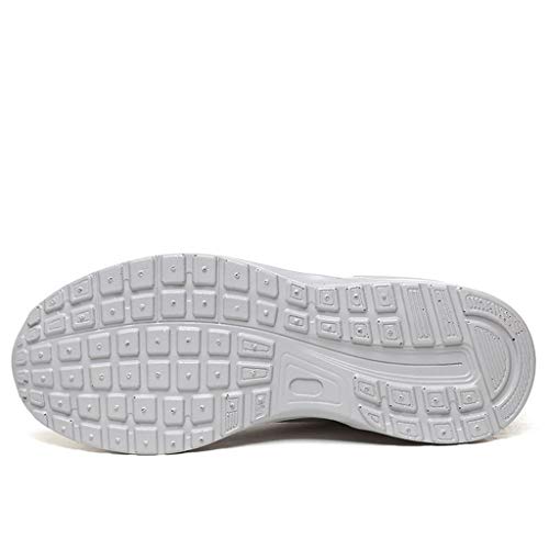BUBUDENG Zapatillas Casual para Deporte Mujer de Senderismo para Mujer, de Malla Ligera, Transpirables, cómodas Zapatos para Caminar Mesh Running Transpirable Aumentar Más Altos Sneakers